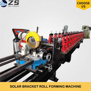 Machine de formage de rouleaux de structure de montage de panneau de support solaire